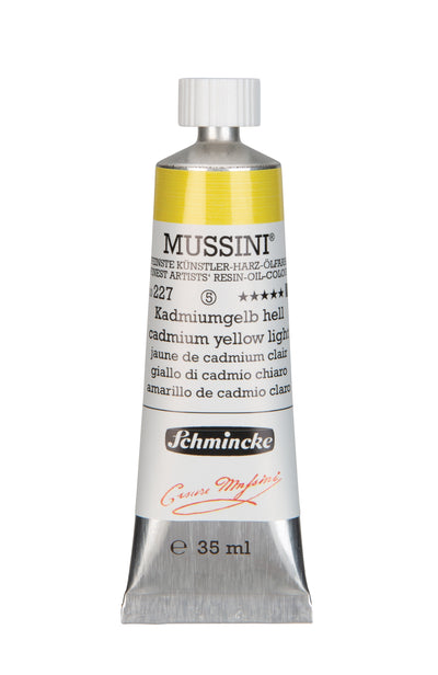Schmincke Mussini Oil Colour 35 ML SR 5 Cadmium 1 Yellow Light(227)