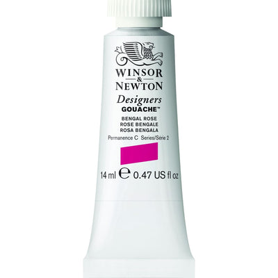 WINSOR & NEWTON DESIGNERS GOUACHE COLOUR 14 ML SR 2 BENGAL ROSE (605028)
