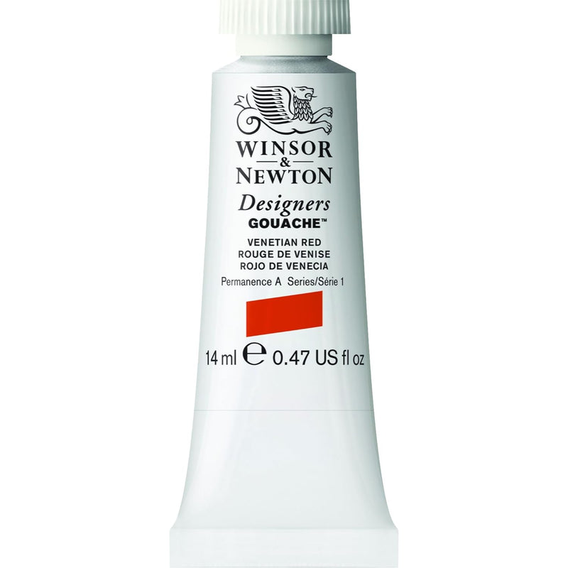 WINSOR & NEWTON DESIGNERS GOUACHE COLOUR 14 ML SR 1 VENETIAN RED (605678)