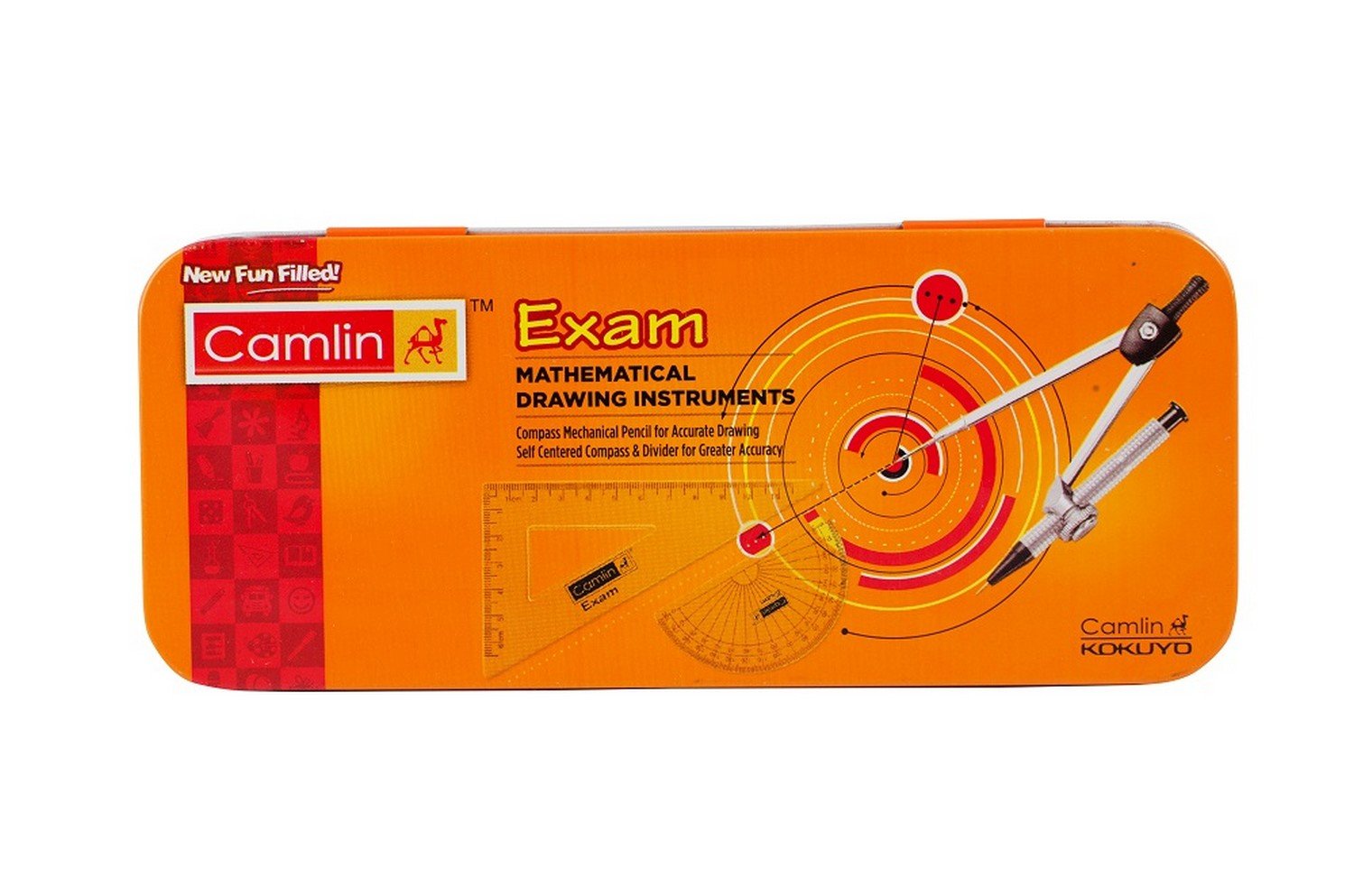 CAMEL EXAM MATHEMATICAL DRAWING INSTRUMENT SET (489923) – Himalaya Fine Art