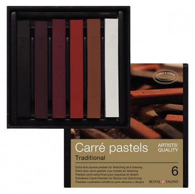 REMBRANDT EXTRA FINE PASTEL TRADITIONAL SET OF 6 (34820106)