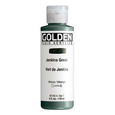 GOLDEN FLUID ACRYLIC COLOUR 118 ML SR 7 JENKINS GREEN (0002195-4)