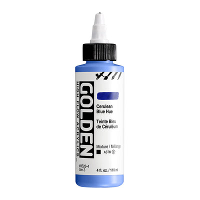 GOLDEN HIGH FLOW ACRYLIC COLOUR 118 ML SR 3 CERULEAN BLUE HUE (0008526-4)