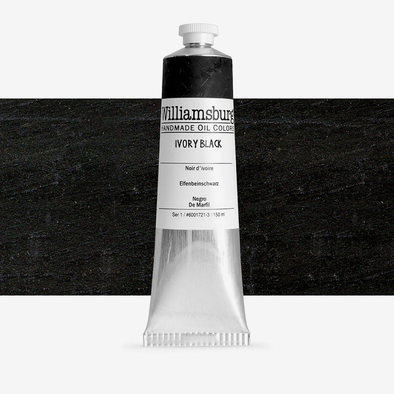 Williamsburg Oil Colour 150 ML SR 1 Ivory Black (6001721-3)