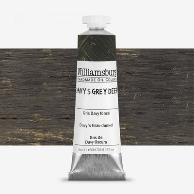 Williamsburg Oil Colour 37 ML SR 1 Davy Q2S Grey Deep (6001701-9)