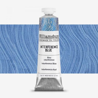 Williamsburg Oil Colour 37 ML SR 4 Interference Blue (6001803-9)