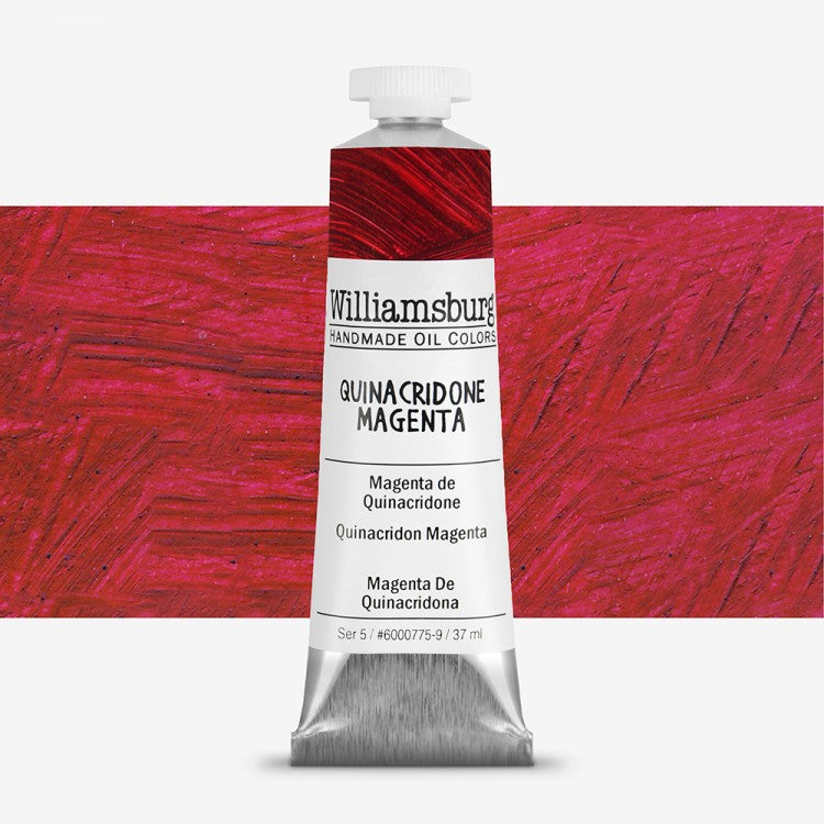 Williamsburg Oil Colour 37 ML SR 5 Quinacridone Magenta (6000775-9)