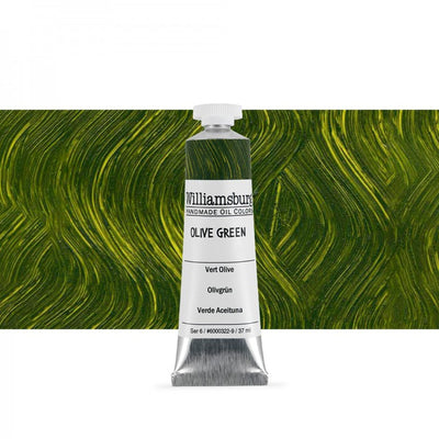 Williamsburg Oil Colour 37 ML SR 6 Olive Green (6000322-9)