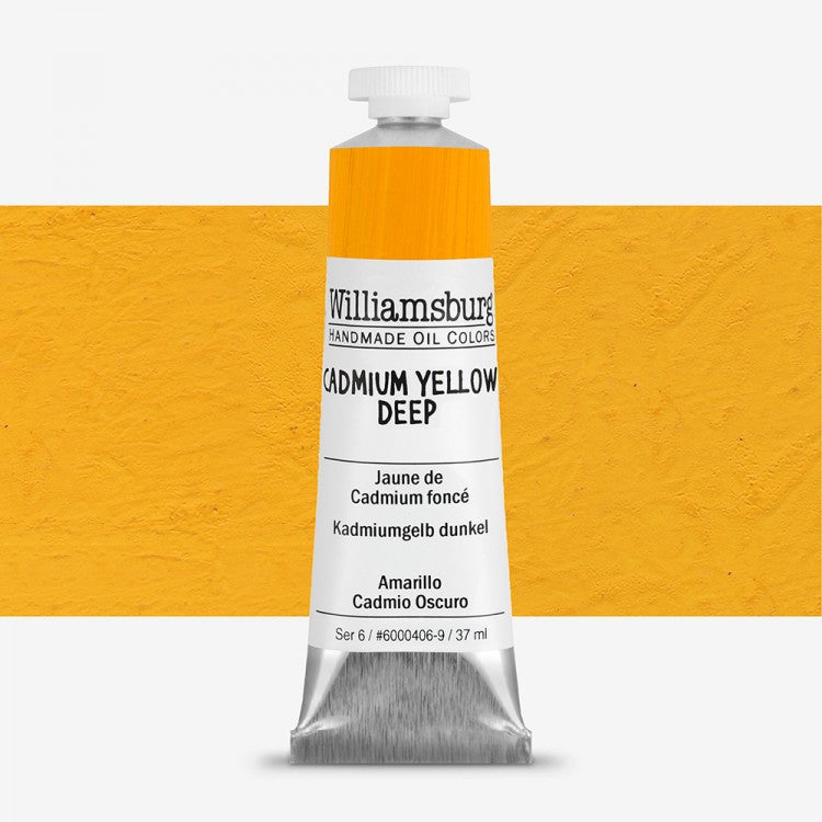Williamsburg Oil Colour 37 ML SR 6 Cadmium Yellow Deep (6000406-9)
