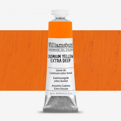 Williamsburg Oil Colour 37 ML SR 6 Cadmium Yellow Extra Deep (6000416-9)
