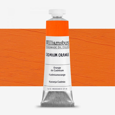Williamsburg Oil Colour 37 ML SR 6 Cadmium Orange (6000546-9)