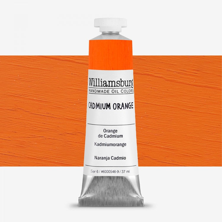 Williamsburg Oil Colour 37 ML SR 6 Cadmium Orange (6000546-9)