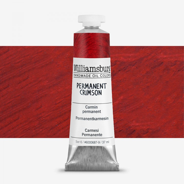 Williamsburg Oil Colour 37 ML SR 6 Permanent Crimson (6000687-9)