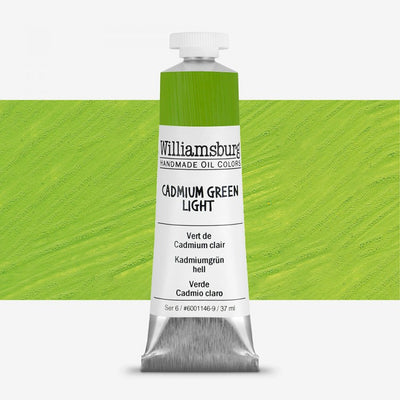 Williamsburg Oil Colour 37 ML SR 6 Cadmium Green Light (6001146-9)