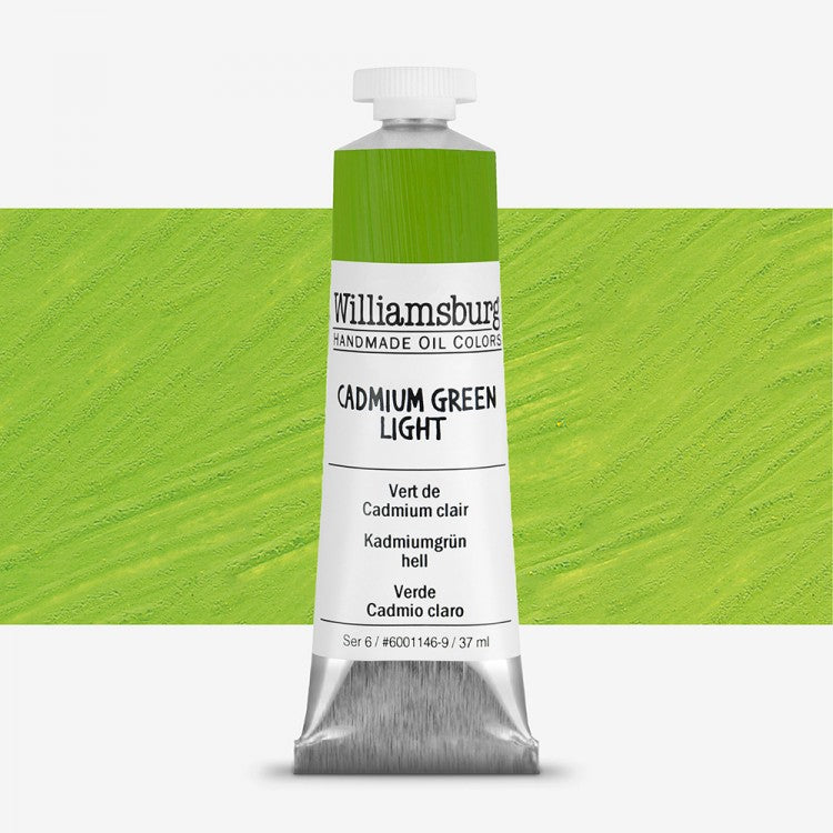 Williamsburg Oil Colour 37 ML SR 6 Cadmium Green Light (6001146-9)