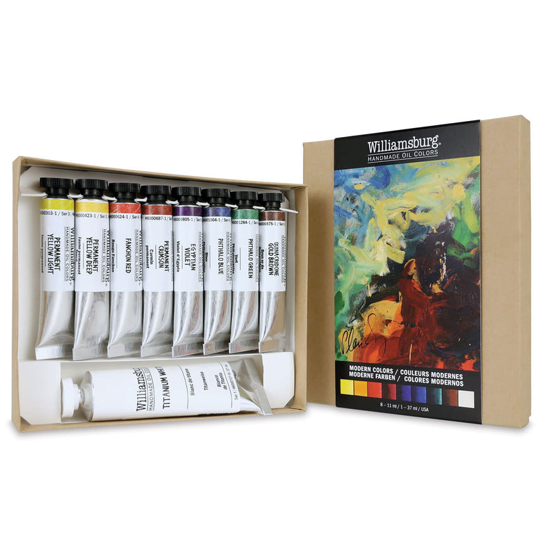 Williamsburg Modern Oil Colour Set 8 x 11 ML (6008020-0)