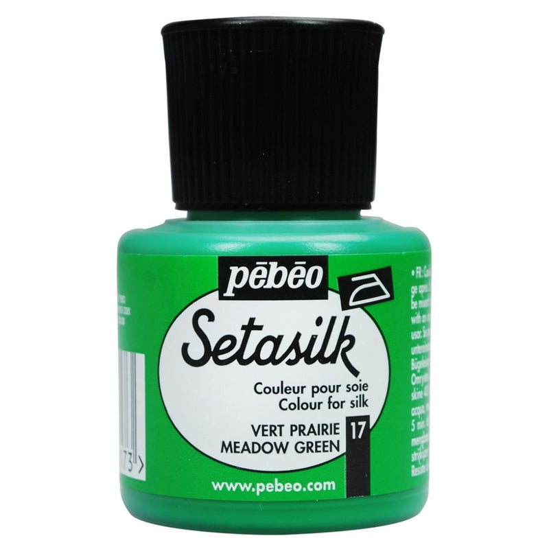 PEBEO SETASILK COLOUR 45 ML MEADOW GREEN (17)