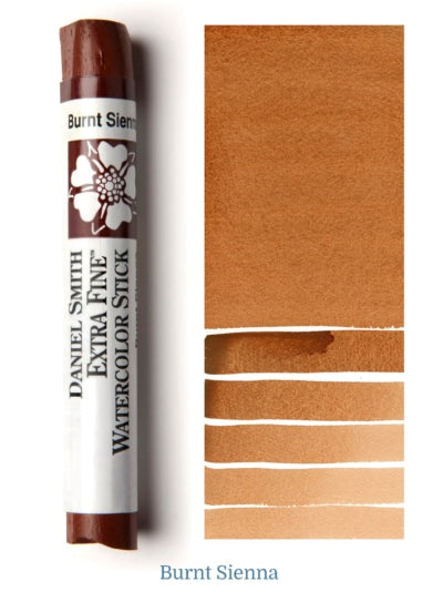 DANIEL SMITH EXTRA FINE WATER COLOUR STICK 12 ML BURNT SIENNA (PBR 7)