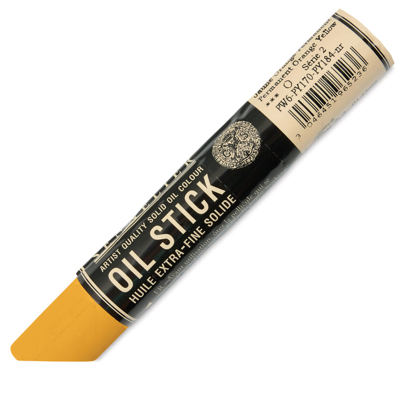 SENNELIER OIL STICKS N548 PERMANENT ORANGE YELLOW S3 38ML (N548)