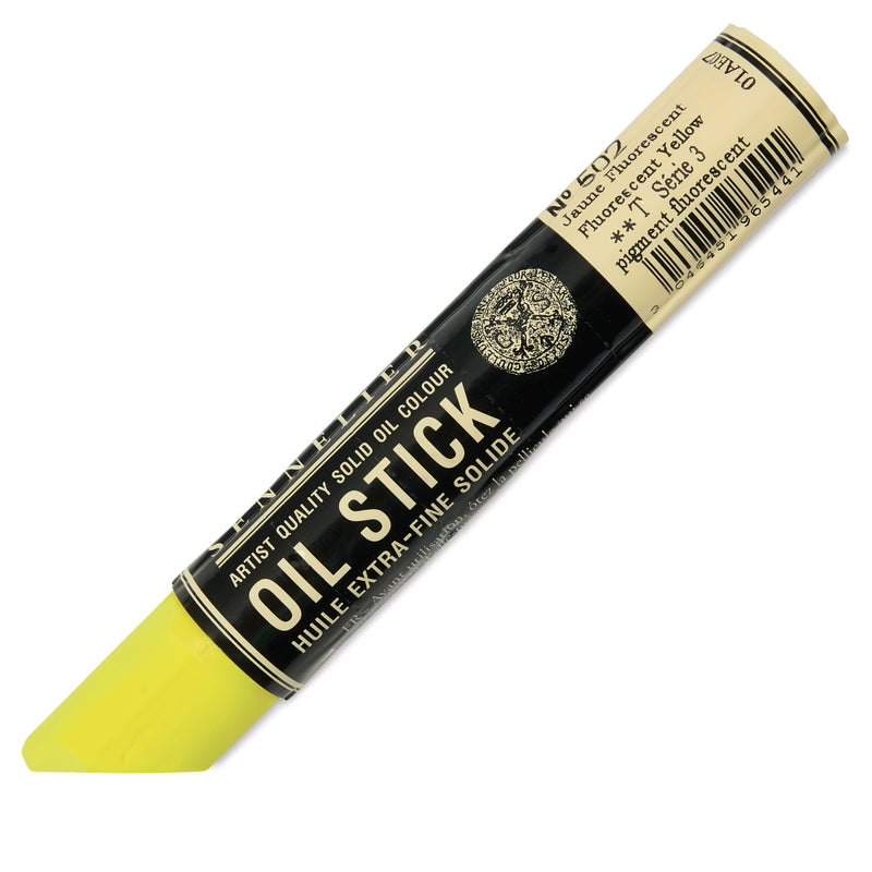 SENNELIER OIL STICKS N502 FLUORESCENT YELLOW S3 38ML (N502)