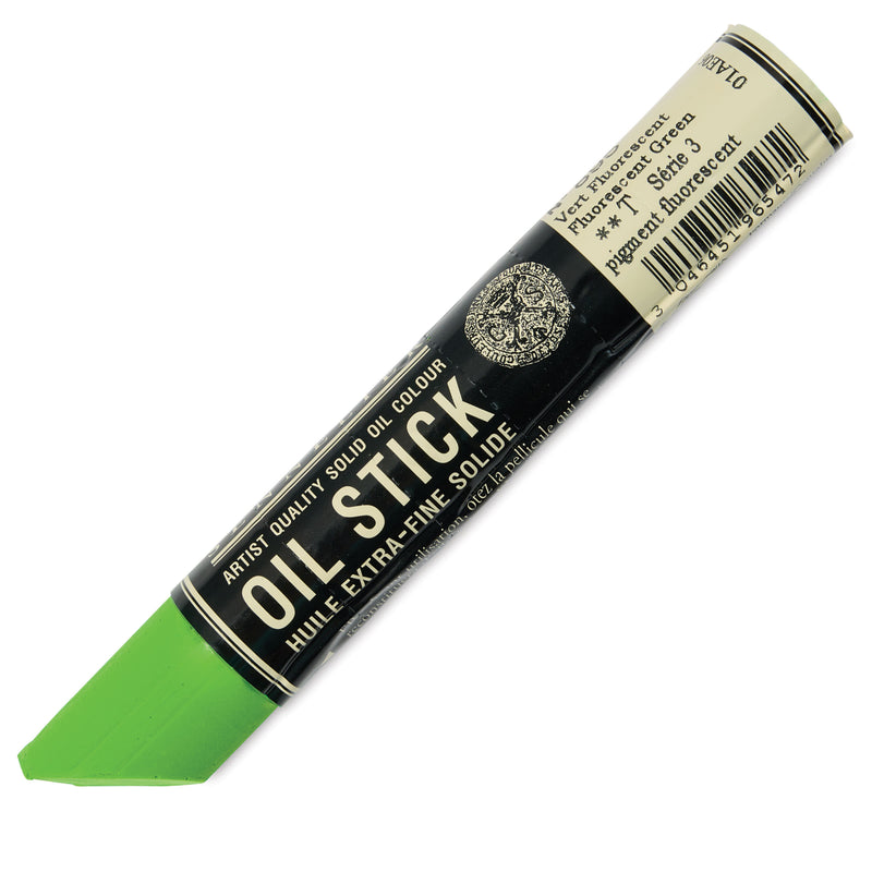 SENNELIER OIL STICKS N895 FLUORESCENT GREEN S3 38ML (N895)