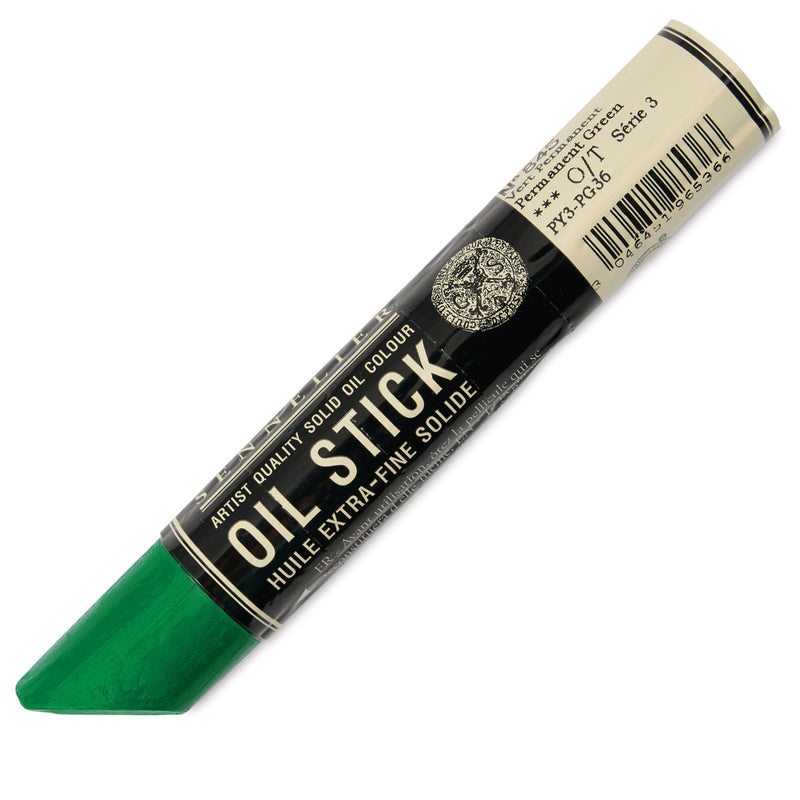 SENNELIER OIL STICKS N845 PERMANENT GREEN 38ML S3 (N845)