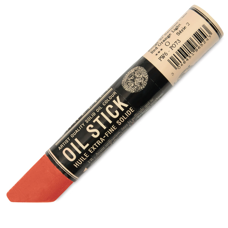 SENNELIER OIL STICKS N643 RED ORANGE LIGHT 38ML S2 (N643)
