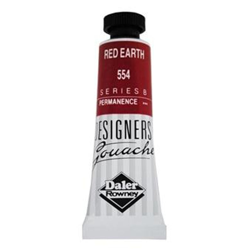 DALER & ROWNEY DESIGNERS GOUACHE 15 ML RED EARTH (136005554)