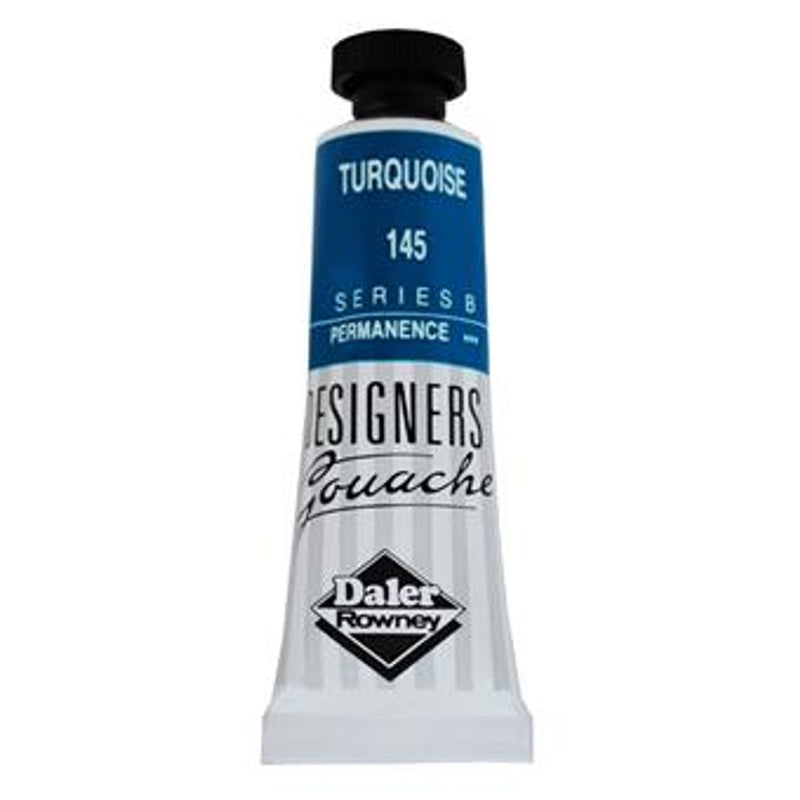 DALER & ROWNEY DESIGNERS GOUACHE 15 ML TURQUOISE (136005145)