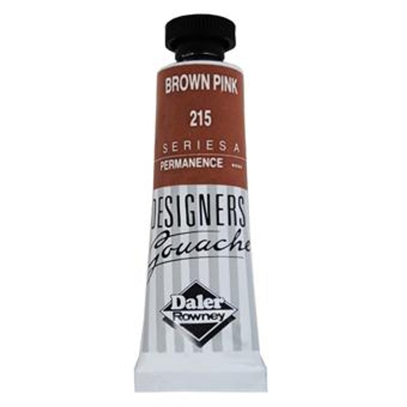 DALER & ROWNEY DESIGNERS GOUACHE 15 ML BROWN PINK (136005215)