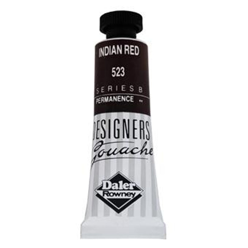 DALER & ROWNEY DESIGNERS GOUACHE 15 ML INDIAN RED (136005523)