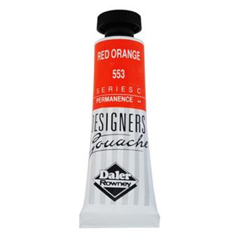 DALER & ROWNEY DESIGNERS GOUACHE 15 ML RED ORANGE (136005553)