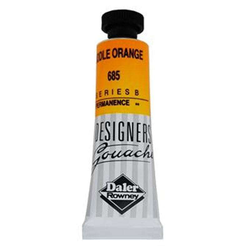 DALER & ROWNEY DESIGNERS GOUACHE 15 ML MIDDLE ORANGE (136005685)