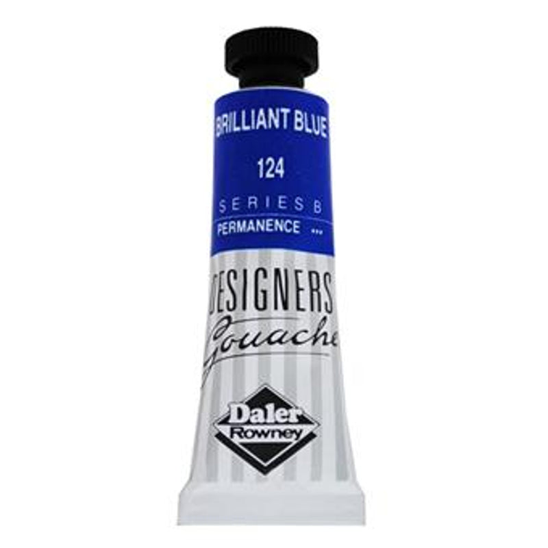 DALER & ROWNEY DESIGNERS GOUACHE 15 ML BRILLIANT BLUE (136005124)