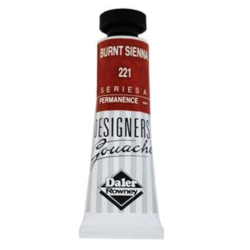 DALER & ROWNEY DESIGNERS GOUACHE 15 ML BURNT SIENNA (136005221)