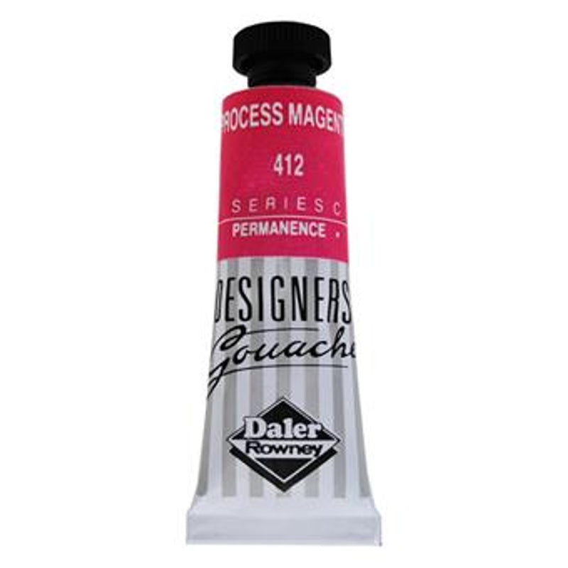 DALER & ROWNEY DESIGNERS GOUACHE 15 ML PROCESS MAGENTA (136005412)
