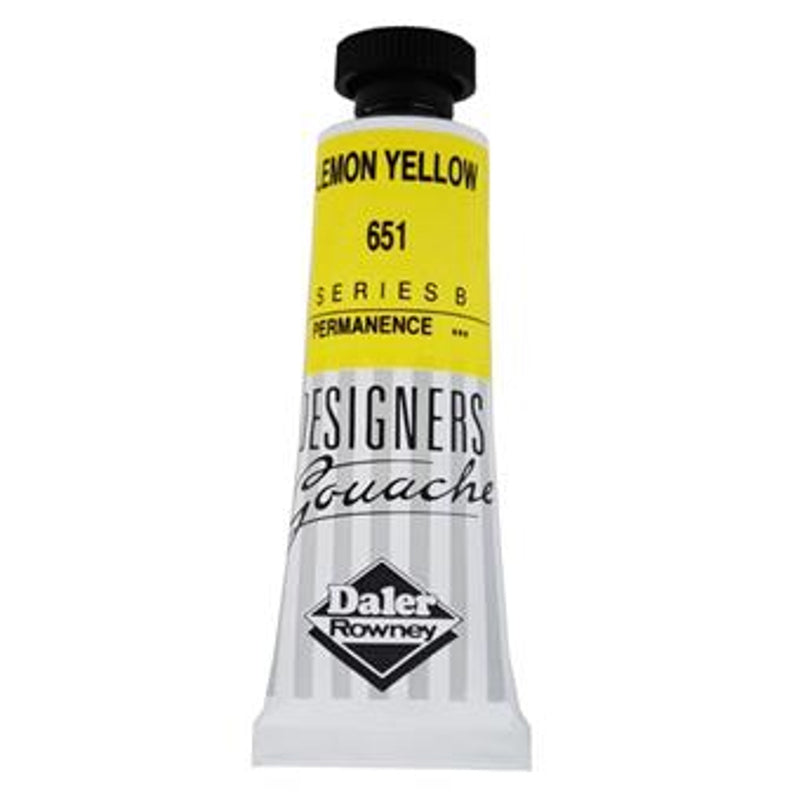DALER & ROWNEY DESIGNERS GOUACHE 15 ML LEMON YELLOW (136005651)