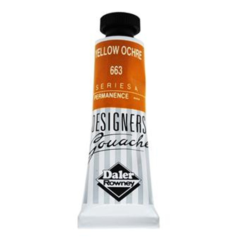 DALER & ROWNEY DESIGNERS GOUACHE 15 ML YELLOW OCHRE (136005663)