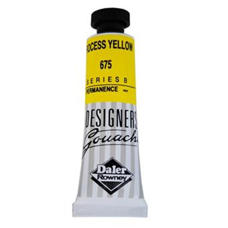 DALER & ROWNEY DESIGNERS GOUACHE 15 ML PROCESS YELLOW (136005675)
