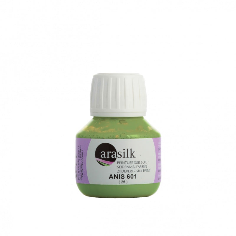 ARASILK SILK COLOURS 50 ML LIME GREEN (601)