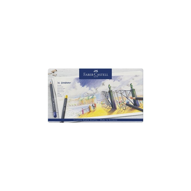 FABER CASTELL GOLDFABER PENCIL COLOUR SET OF 36 (114736)
