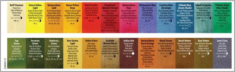 DANIEL SMITH WATER COLOUR PAN ASSORTED SET OF 24 (285650113)