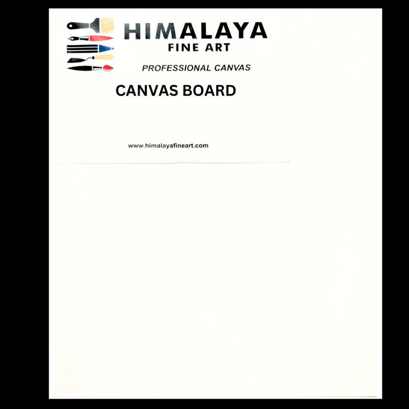 HIMALAYA CANVAS BOARD 7" X 7"