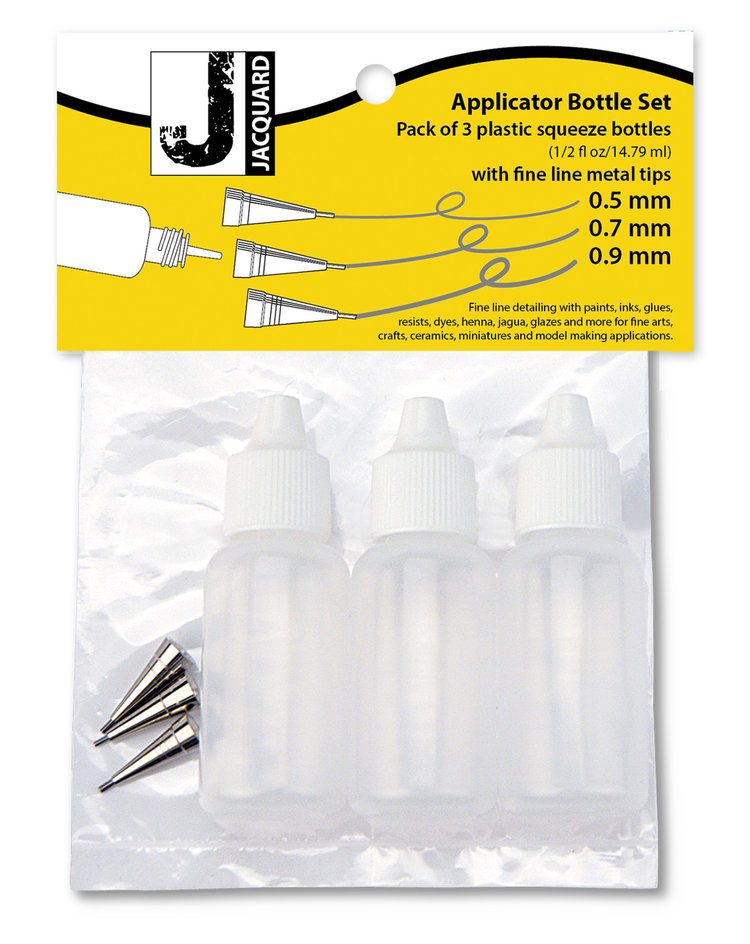 JACQUARD SQUEEZE BOTTLE SET OF 3