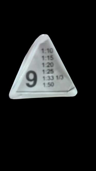 TRIANGULAR SCALE NO 9 (802024)
