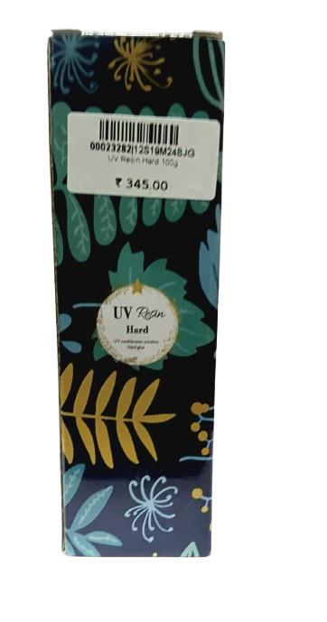 UV CURABLE RESIN SOLUTION HARD GLUE - 100 GRAMS