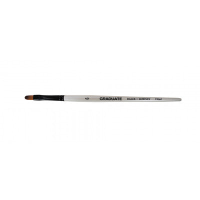 DALER & ROWNEY GRADUATE BRUSH SYNTHETIC FILBERT NO 6