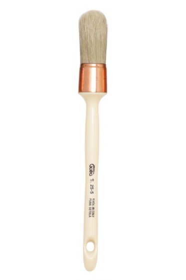 JACK RICHESON BRUSH 27MM LONG HANDLE DOMED SASH NO.5 1 1/4"