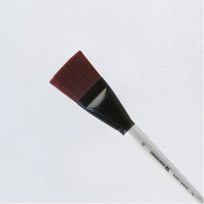 DALER & ROWNEY GRADUATE XL STIFF SYNTHETIC FLAT NO 30