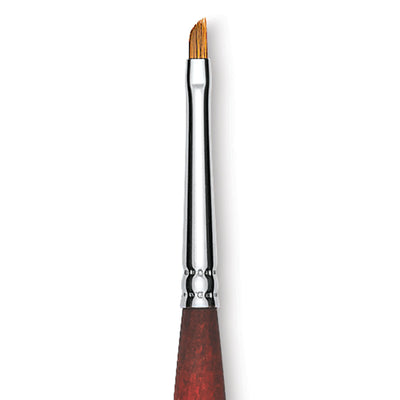 PRINCETON VELVETOUCH SR 3950 SHORT HANDLE ANGLE SHADER MIX MEDIA 1/2